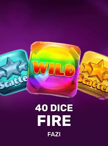 40 Dice Fire game tile