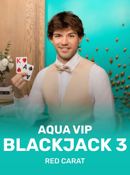 Aqua VIP Blackjack 3 game tile